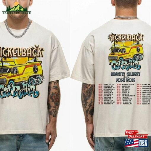 Nickelback Get Rollin’tour 2023 Shirt Band Concert Sweatshirt Classic