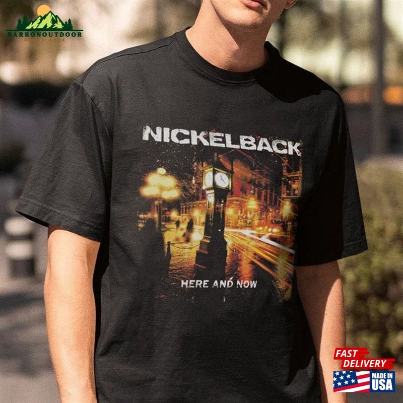 Nickelback Here And Now Rock Band Tee Vintage Nick Lebacks Shirt Sweatshirt T-Shirt Nickelback Here And Now Rock Band Tee Vintage Nick Lebacks Shirt Sweatshirt T-Shirt