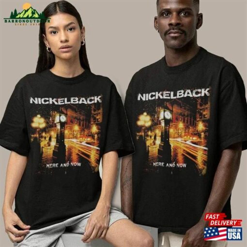 Nickelback Here And Now Rock Band Tee Vintage Nick Lebacks Shirt Sweatshirt T-Shirt