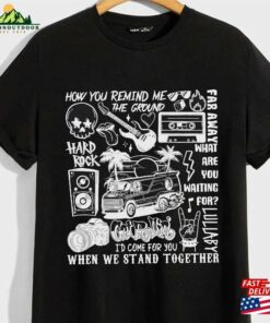 Nickelback Music 2023 Shirt Merch Vintage Get Rollin’tour Tickets Classic Hoodie