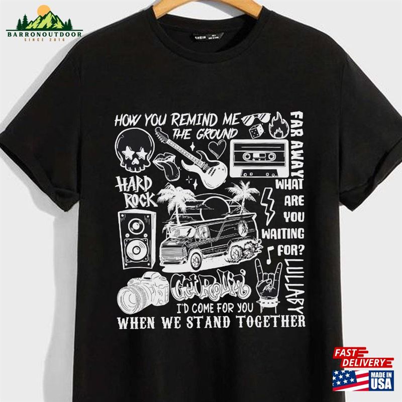 Nickelback Music 2023 Shirt Merch Vintage Get Rollin'tour Tickets Classic Hoodie Nickelback Music 2023 Shirt Merch Vintage Get Rollin'tour Tickets Classic Hoodie