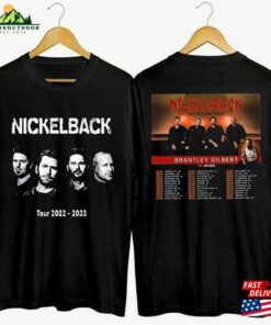 Nickelback Music 2023 Two Sides Shirt Merch Vintage Get Rollin’tour Tickets Unisex Hoodie