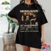 Nickelback Music 28Th Anniversary Shirt Get Rollin’tour 2023 Tickets Album Graphic Tee 90S Hoodie Unisex