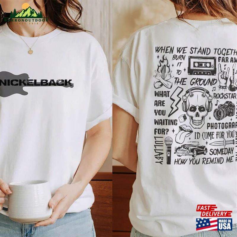 Nickelback Music Band Shirt Nickleback 2023 Tour Sweatshirt Hoodie Nickelback Music Band Shirt Nickleback 2023 Tour Sweatshirt Hoodie