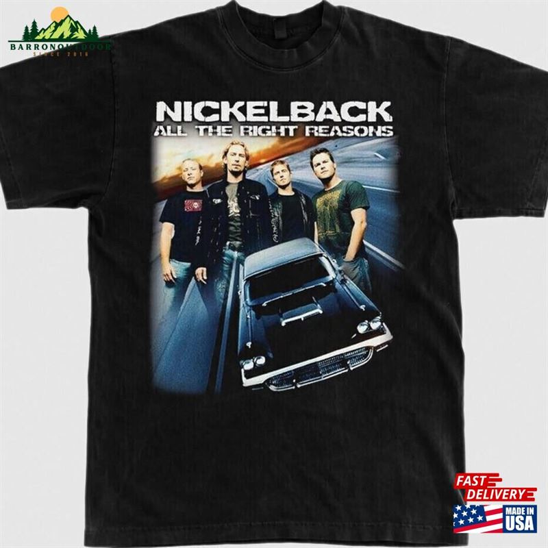 Nickelback Music Band Shirt Nickleback Get Rollin 2023 Tour Tee All The Right Reason Sweatshirt T-Shirt Nickelback Music Band Shirt Nickleback Get Rollin 2023 Tour Tee All The Right Reason Sweatshirt T-Shirt