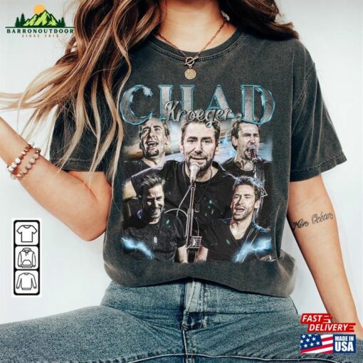 Nickelback Music Shirt Chad Kroeger Vintage Get Rollin’tour 2023 Tickets Album Sweatshirt Classic