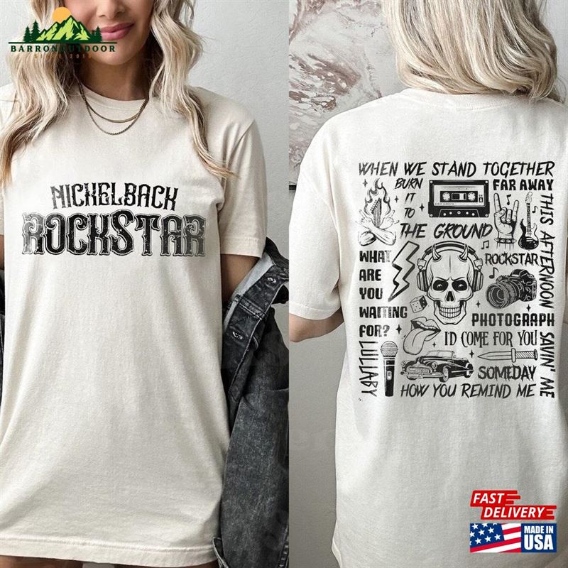 Nickelback Music Shirt Merch Get Rollin Unisex T-Shirt Nickelback Music Shirt Merch Get Rollin Unisex T-Shirt