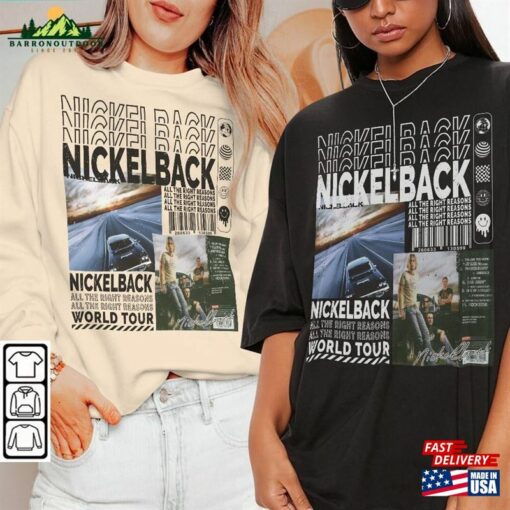 Nickelback Music Shirt Merch Vintage Get Rollin Hoodie T-Shirt