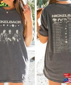 Nickelback Music Shirt Vintage Get Rollintour 2023 Tickets Album Graphic Tee 90S Hoodie T Shirt 2