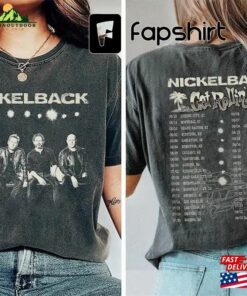 Nickelback Music Shirt Vintage Get Rollin’tour 2023 Tickets Album Graphic Tee 90S T-Shirt Sweatshirt