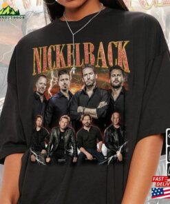 Nickelback Music Shirt Vintage Get Rollin’tour 2023 Unisex Hoodie