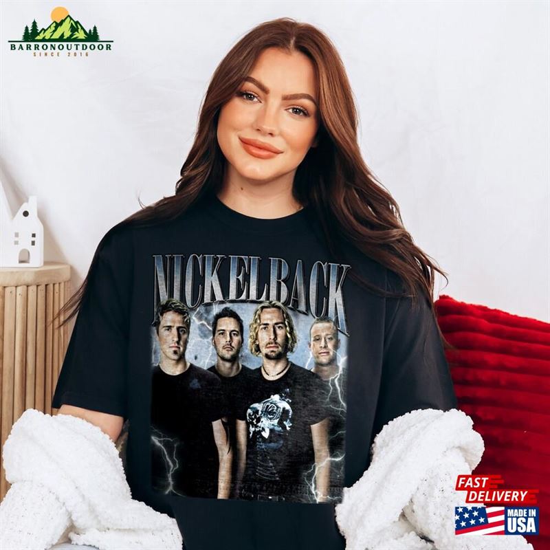 Nickelback Shirt Band Sweatshirt Merch T-Shirt Classic Nickelback Shirt Band Sweatshirt Merch T-Shirt Classic