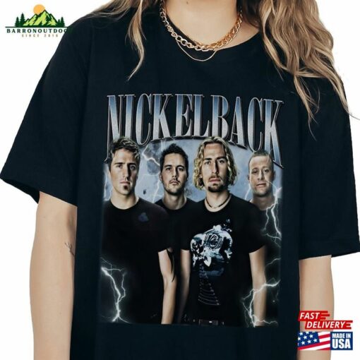 Nickelback Shirt Band Sweatshirt Merch T-Shirt Classic