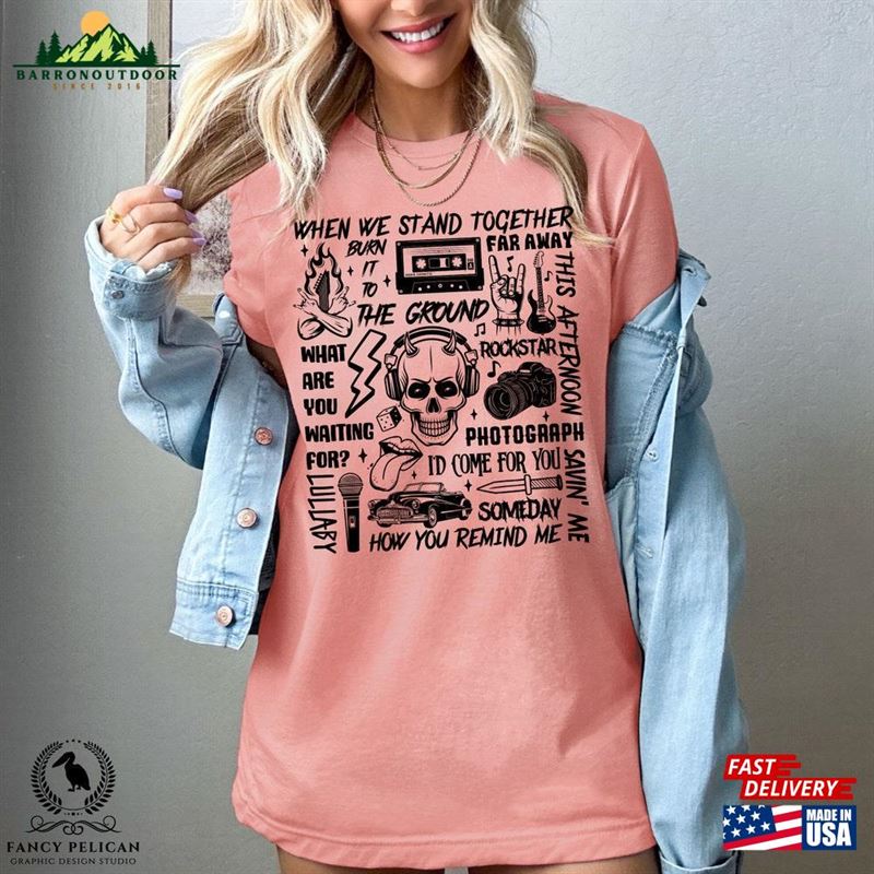 Nickelback Shirt Concert Rock Music Tour 2023 Unisex Sweatshirt Nickelback Shirt Concert Rock Music Tour 2023 Unisex Sweatshirt
