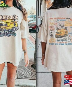 Nickelback Shirt Get Rollin New Album Band Concert 2023 Sweatshirt Classic