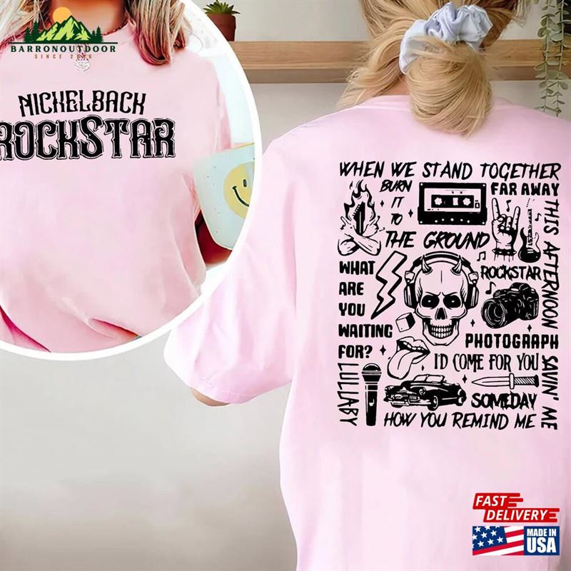 Nickelback Shirt Get Rollin Tour 2023 Rock Band Hoodie T-Shirt Nickelback Shirt Get Rollin Tour 2023 Rock Band Hoodie T-Shirt