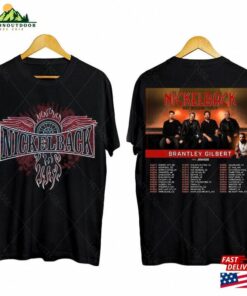 Nickelback Spring Summer 2023 Get Rollin’north American Tour Shirt Vintage Tee Classic T-Shirt