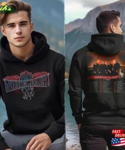 Nickelback Spring Summer 2023 Get Rollinnorth Tour Shirt Vintage Nick Lebacks Band Hoodie T Shirt 1