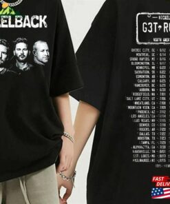 Nickelback Tour 2023 Shirt Vintage G3t Roll1n Design Art Retro Tee Unisex T-Shirt
