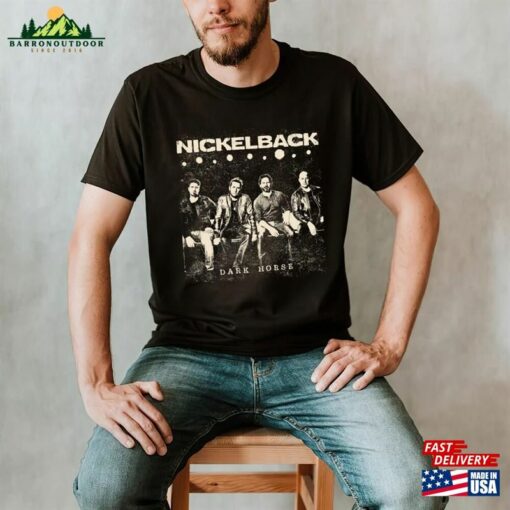 Nickelback With Brantley Gilbert Tour 2023 World Music Merch Vintage Get Rollin T-Shirt Unisex