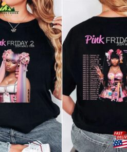 Nicki Minaj 2 Sided Shirt Tour Pink Friday Airbrush Unisex Classic 1