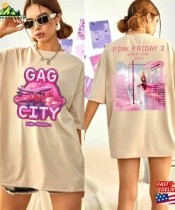 Nicki Minaj 2 Sides Vintage Shirt Retro Pink Friday Airbrush Tee World Tour 2024 Classic Hoodie