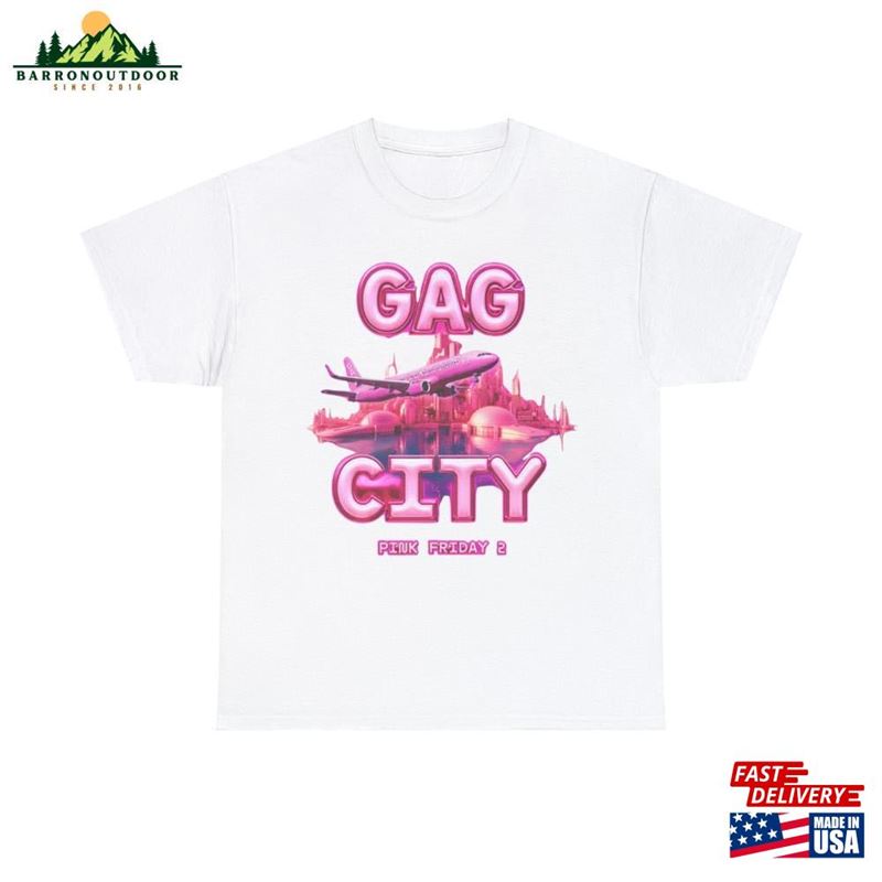 Nicki Minaj Gag City Pink Friday 2 Tour 2024 Unisex Hoodie Nicki Minaj Gag City Pink Friday 2 Tour 2024 Unisex Hoodie