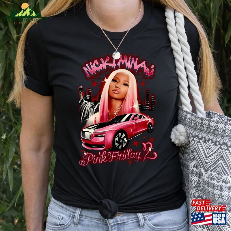 Nicki Minaj Pink Friday 2 Concert Shirt Fan Gift 2024 Tour T-Shirt Hoodie Nicki Minaj Pink Friday 2 Concert Shirt Fan Gift 2024 Tour T-Shirt Hoodie