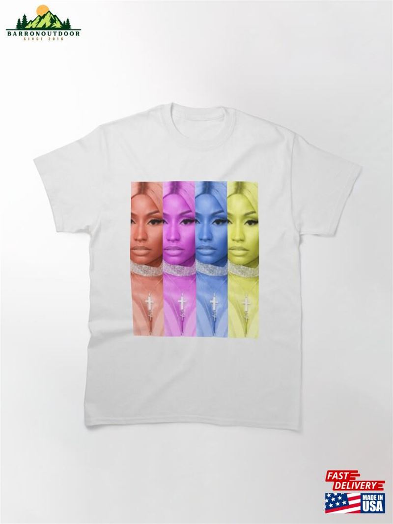 Nicki Minaj Retro Pop Art Classic T-Shirt Sweatshirt Hoodie Nicki Minaj Retro Pop Art Classic T-Shirt Sweatshirt Hoodie