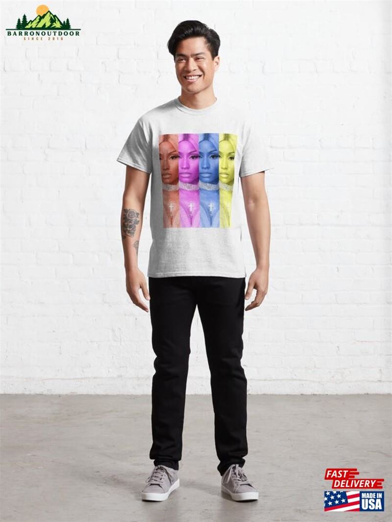 Nicki Minaj Retro Pop Art Classic T-Shirt Sweatshirt Hoodie Nicki Minaj Retro Pop Art Classic T-Shirt Sweatshirt Hoodie