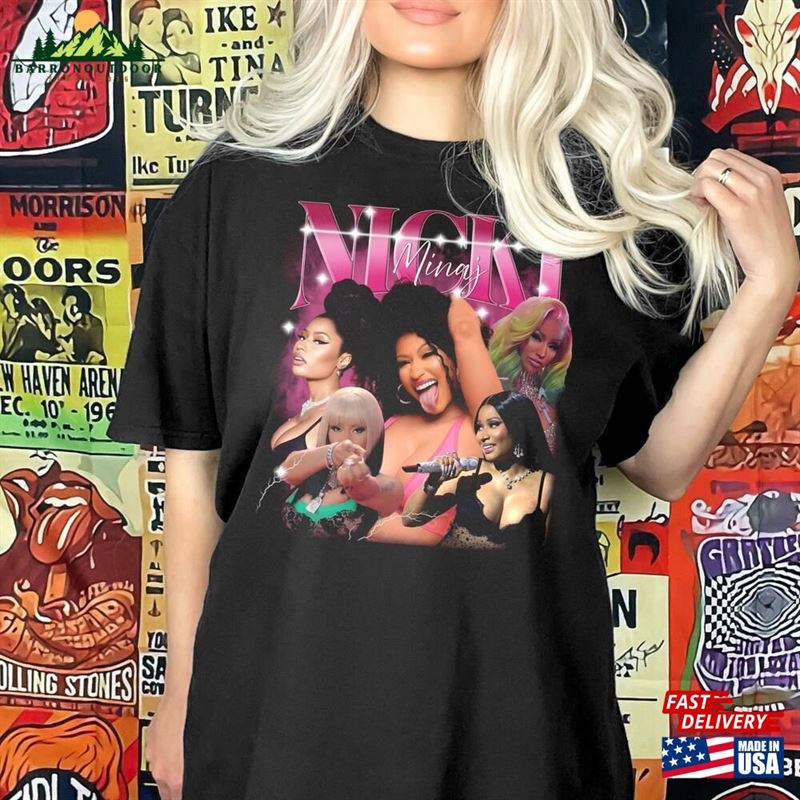 Nicki Minaj Shirt Retro Tee Pink Friday 2 Airbrush T-Shirt Hoodie Nicki Minaj Shirt Retro Tee Pink Friday 2 Airbrush T-Shirt Hoodie