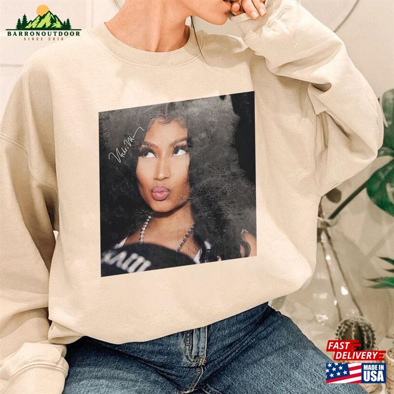 Nicki Minaj Sweatshirt Singer Empire Anaconda Beat Unisex Classic Nicki Minaj Sweatshirt Singer Empire Anaconda Beat Unisex Classic
