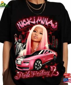 Nicki Minaj Tour T-Shirt Pink Friday 2 Concert Shirt Fan Gift Sweatshirt