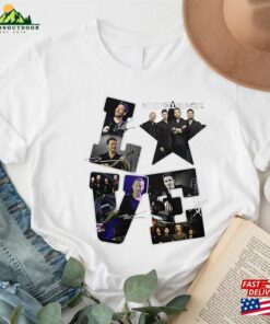 Nickleback Love Autograph T-Shirt Get Rollin Tour Shirt Rock Band Sweatshirt
