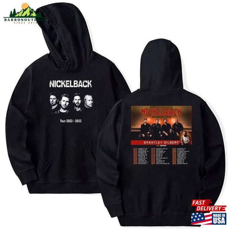 Nickleback Tour 2023 2 Sides Shirt Nickelback Band Concert Unisex T-Shirt Nickleback Tour 2023 2 Sides Shirt Nickelback Band Concert Unisex T-Shirt
