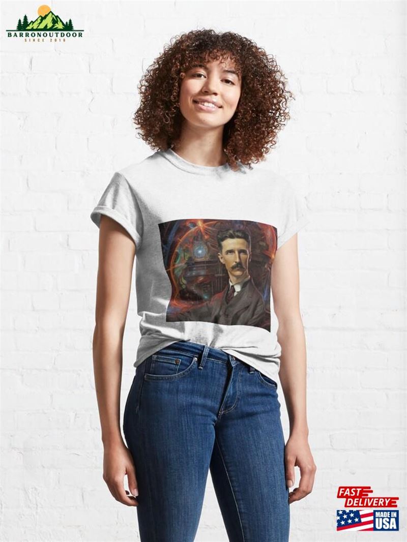 Nicola Tesla Classic T-Shirt Unisex Nicola Tesla Classic T-Shirt Unisex