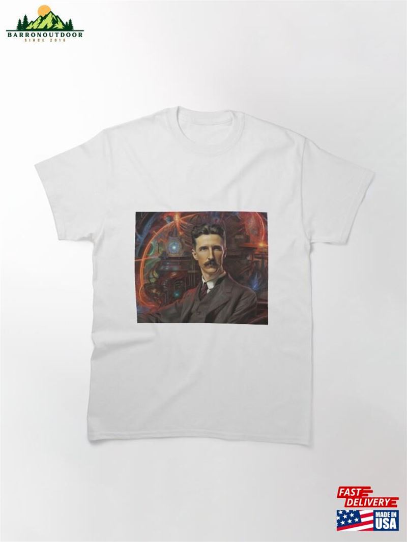 Nicola Tesla Classic T-Shirt Unisex Nicola Tesla Classic T-Shirt Unisex