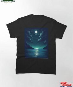 Night At The Ocean Classic T-Shirt Sweatshirt