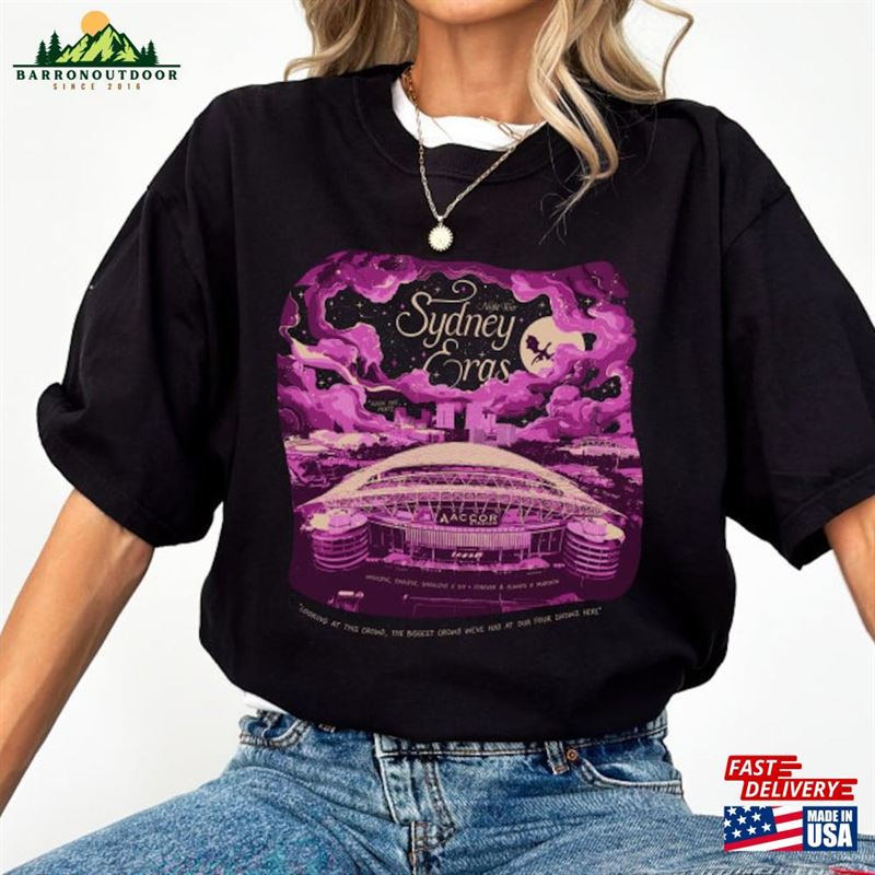 Night Four Sydney Eras Tour Tee Aus T-Shirt Sweatshirt Night Four Sydney Eras Tour Tee Aus T-Shirt Sweatshirt