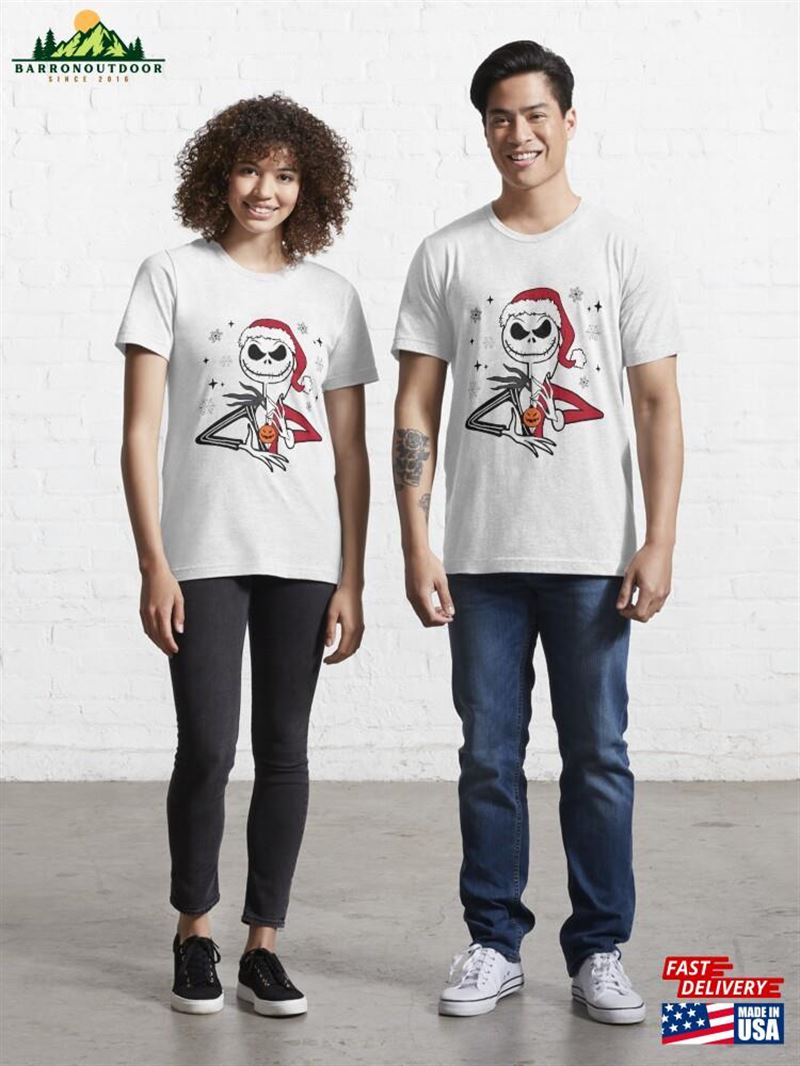 Nightmare Before Christmas Pumkin Essential T-Shirt Hoodie Unisex Nightmare Before Christmas Pumkin Essential T-Shirt Hoodie Unisex