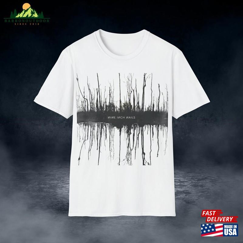 Nine Inch Nails Shirt Nin Band T-Shirt Classic Unisex Nine Inch Nails Shirt Nin Band T-Shirt Classic Unisex