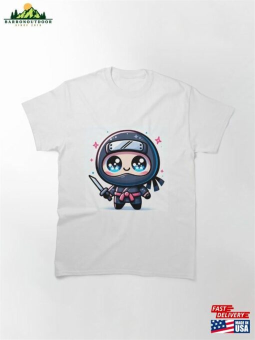 Ninja Cute Stars Classic T-Shirt