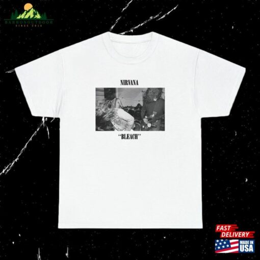 Nirvana Bleach Unisex Cotton Tee Sweatshirt