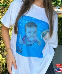 Nirvana T Shirt Nevermind Parody Custom Classic Hoodie