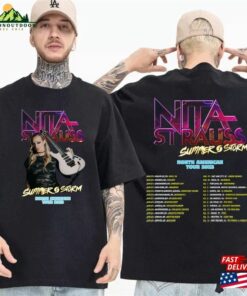 Nita Strauss 2023 Concert Shirt Summer Storm Tour Rock Hoodie Sweatshirt