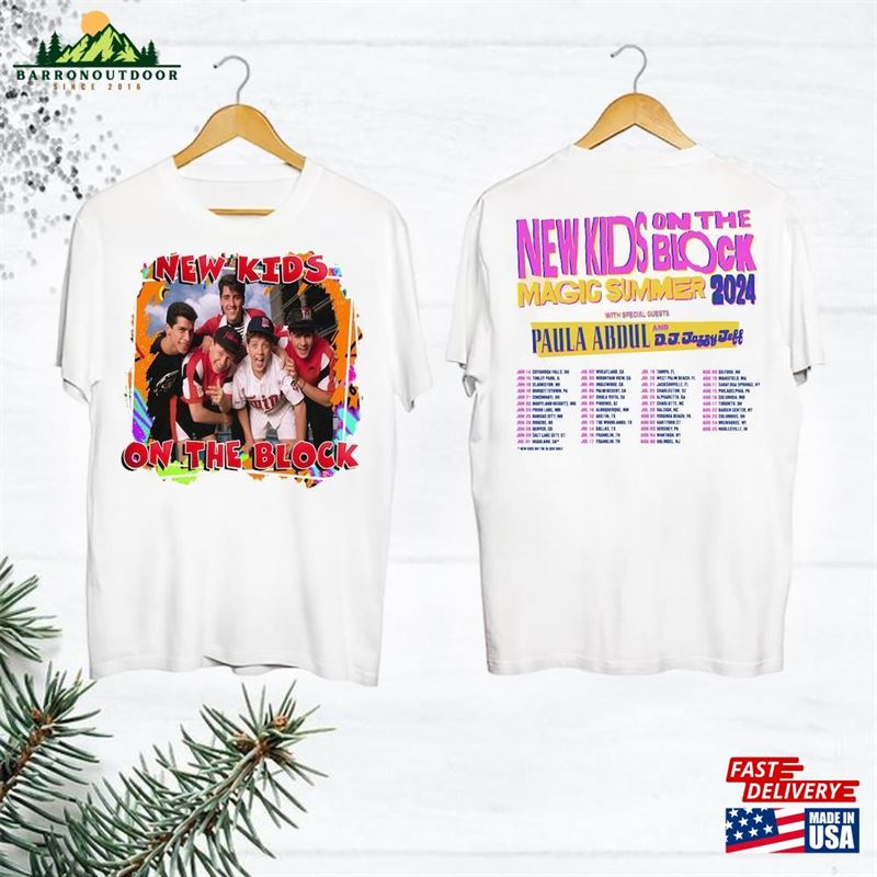 Nkotb The Magic Summer Tour 2024 Shirt New Kids On Block Fan Sweatshirt Unisex Nkotb The Magic Summer Tour 2024 Shirt New Kids On Block Fan Sweatshirt Unisex