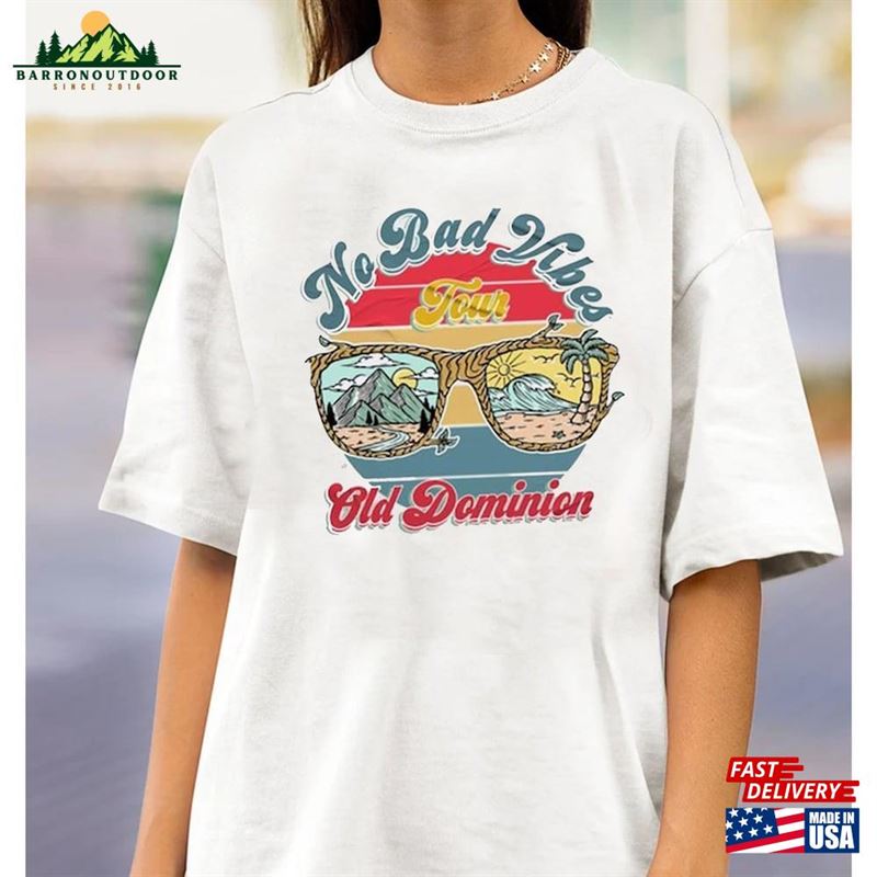 No Bad Vibes Tour 2023 Old Dominion T-Shirt Band Shirt Merch Sweatshirt Classic No Bad Vibes Tour 2023 Old Dominion T-Shirt Band Shirt Merch Sweatshirt Classic