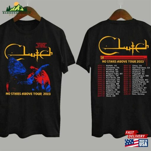 No Stars Above Tour 2023 T-Shirt Clutch Graphic Sweatshirt Unisex