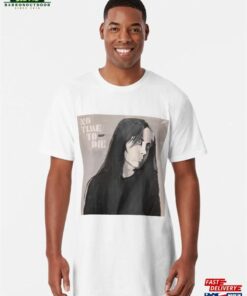 No Time To Die Album Cover Painting Long T Shirt Hoodie 1