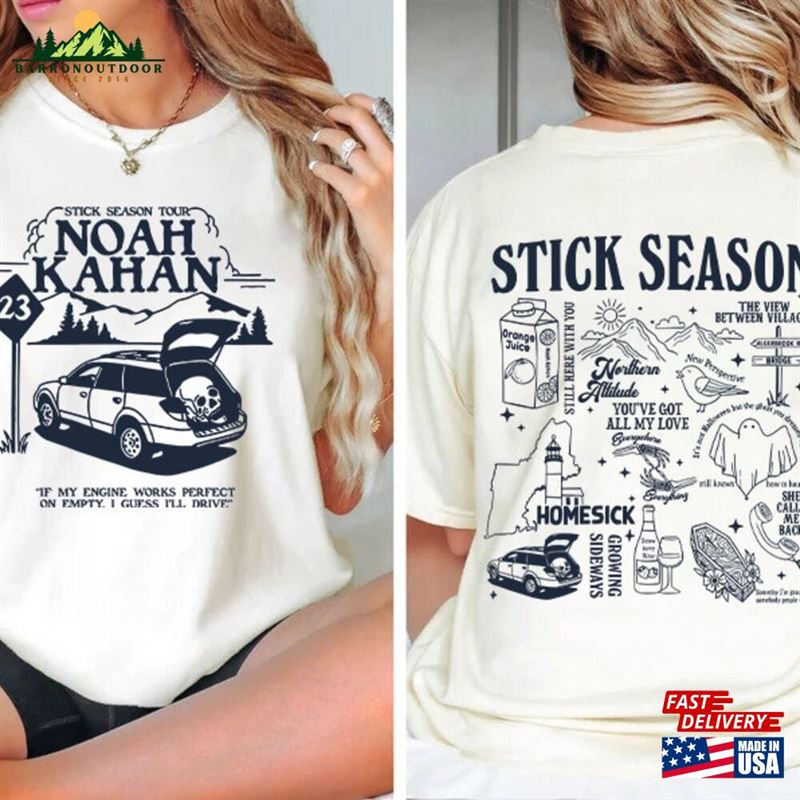 Noah Kahan 2 Sides Stick Season Tour Shirt Country Music Comfort Color Hoodie T-Shirt Noah Kahan 2 Sides Stick Season Tour Shirt Country Music Comfort Color Hoodie T-Shirt